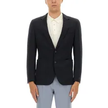 Boss - Tailored Black Blazer With Classic Two-Button Clos - Größe 50 - schwarz Boss - Tailored Black Blazer With Classic Two-Button Clos - Größe 50 - schwarz