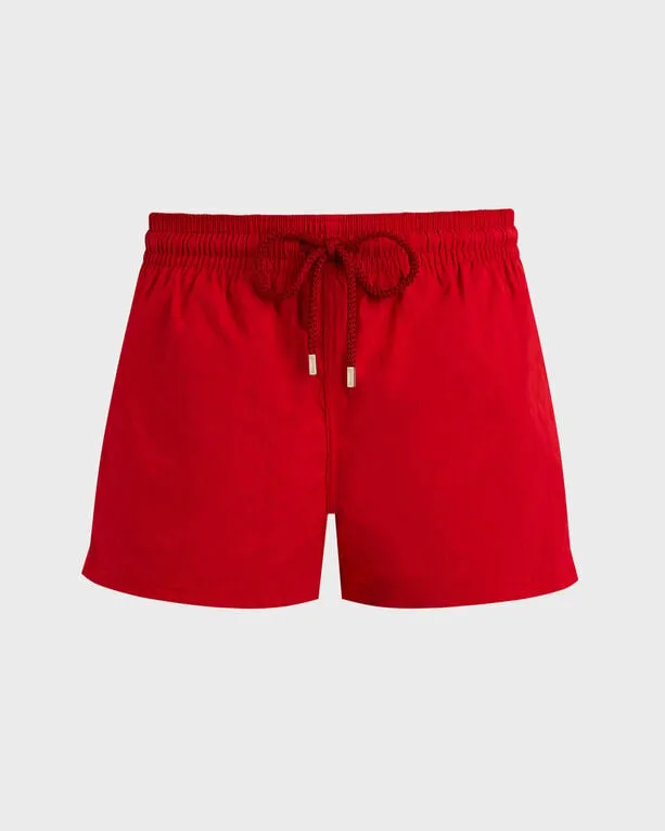 Vilebrequin - Kurze Jacquard Turtles Badeshorts Für Herren - Bademode - Manta - Rot - Größe L Vilebrequin - Kurze Jacquard Turtles Badeshorts Für Herren - Bademode - Manta - Rot - Größe L
