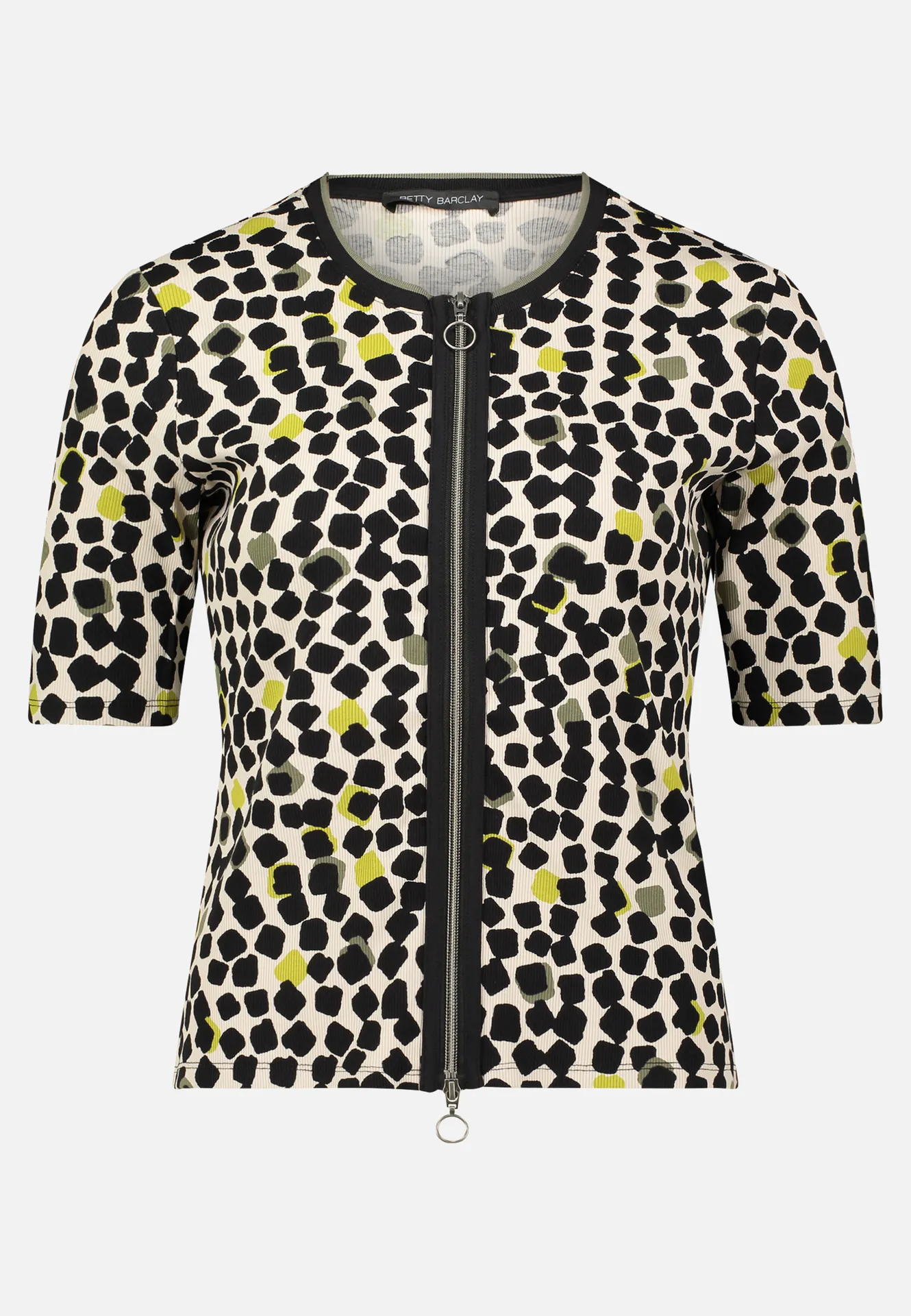 Shirtjacke mit Rippenstruktur – Bild 3