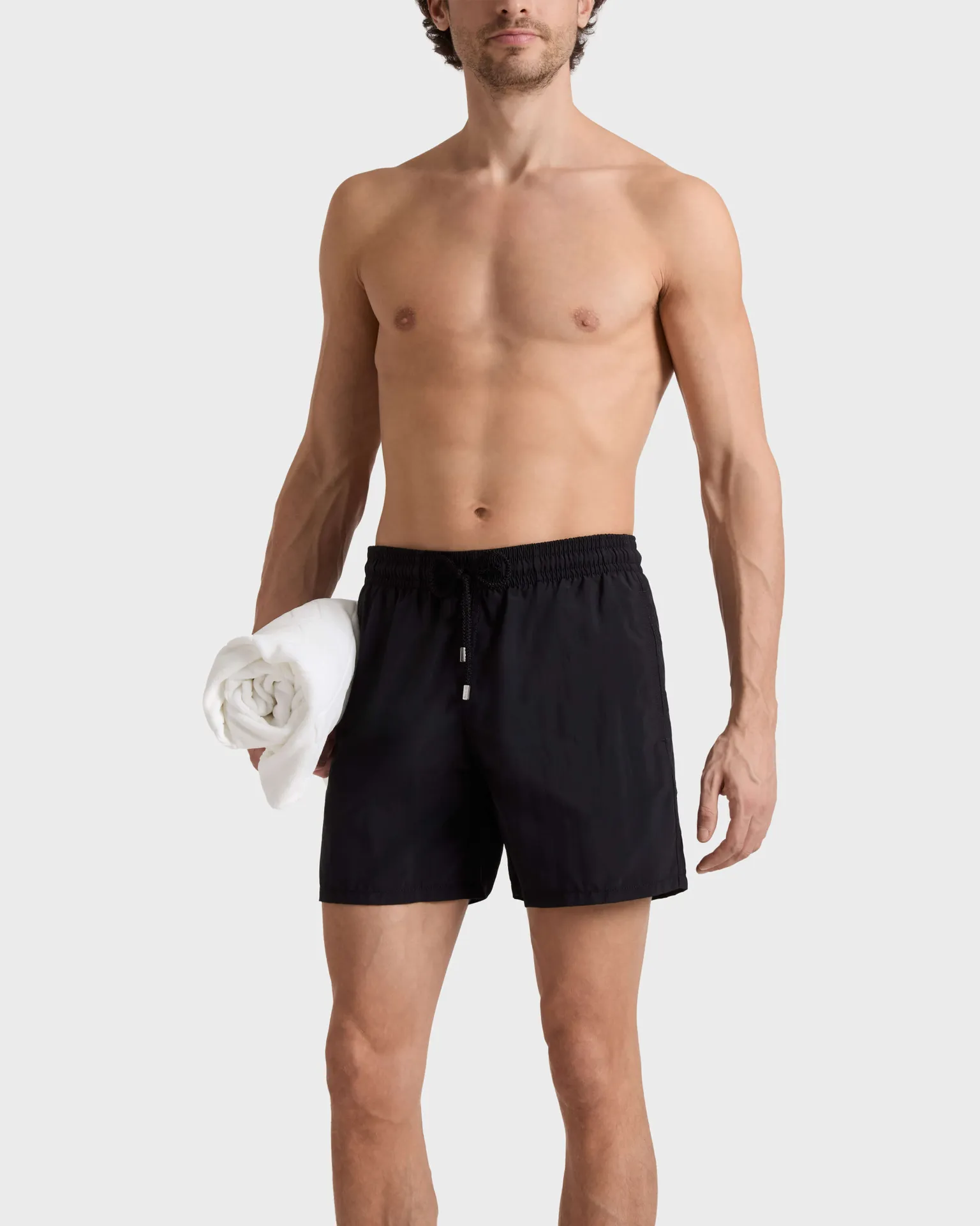 Vilebrequin - Solid Badeshorts Für Herren - Bademode - Moorea - Schwarz - Größe XS – Bild 3