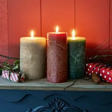 Kerze 3er Set Salis Kerze 3er Set Salis