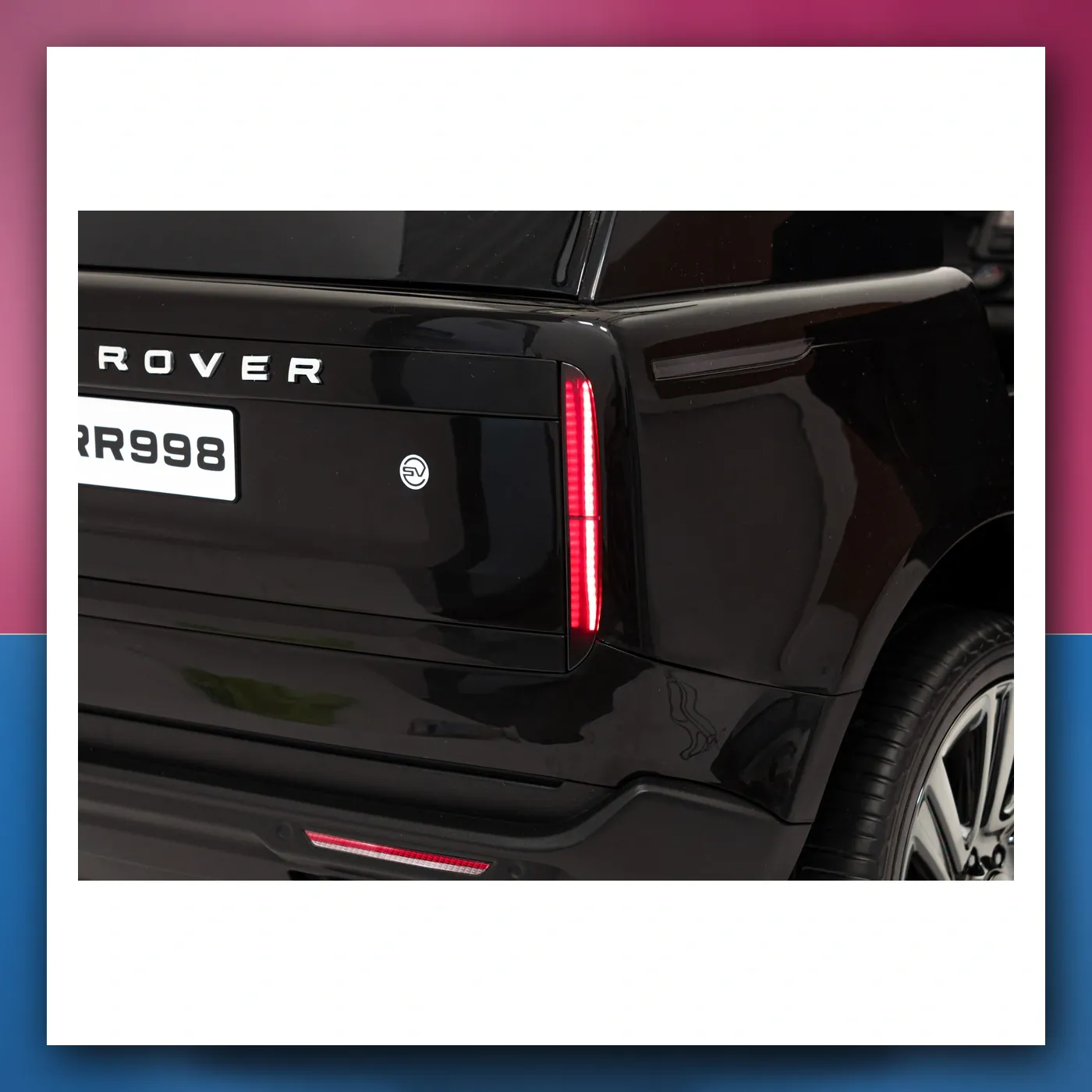 Auto na akumulator Range Rover SUV Lift crni - slika 1