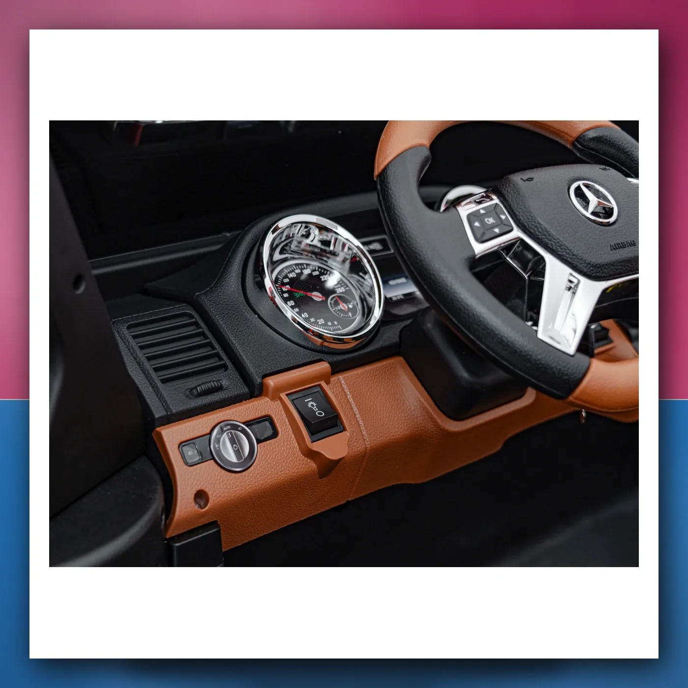 Auto na akumulator Mercedes Benz MAYBACH G650 STRONG plavi - slika 1