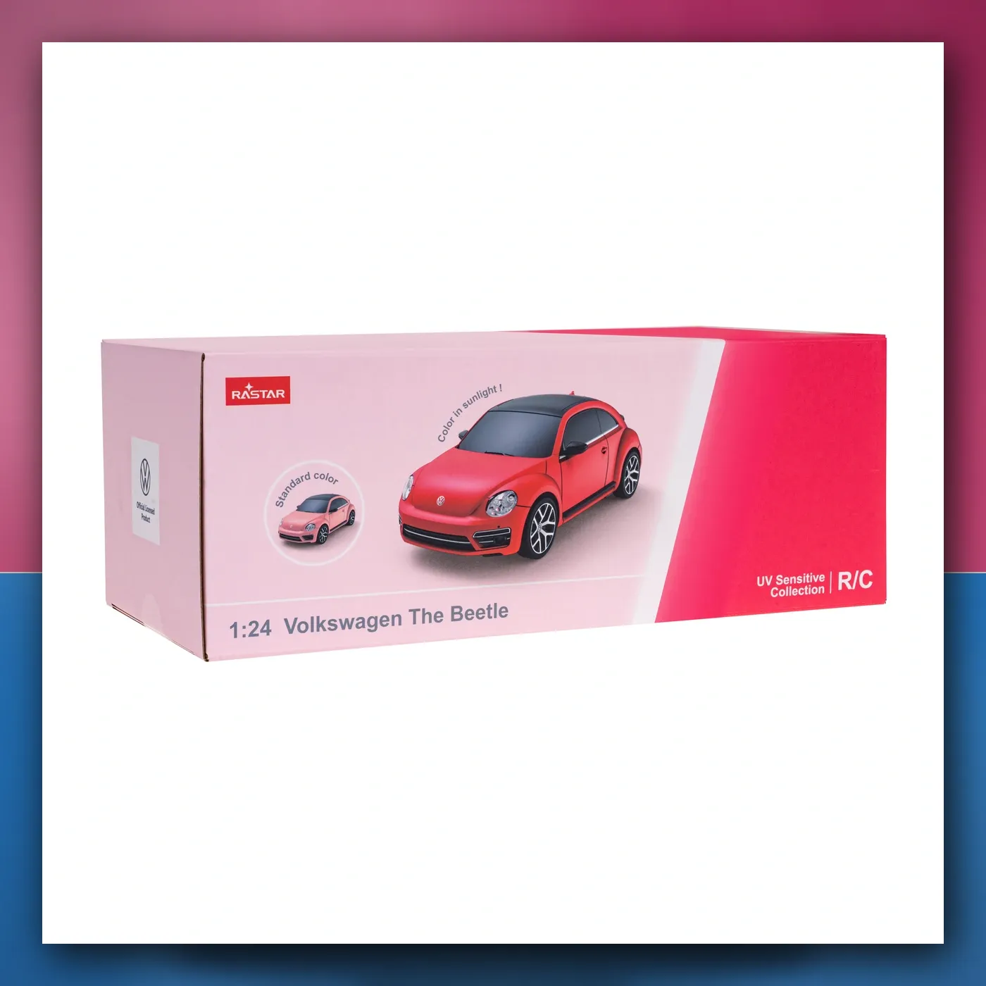 RC autić Volkswagen Buba 1: 24 RASTAR Varijable Boje - slika 1