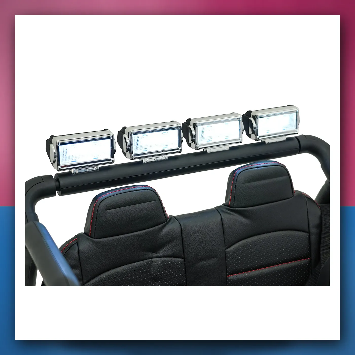 Auto na akumulator Jeep ZVIJER 4x4 bijeli - slika 1