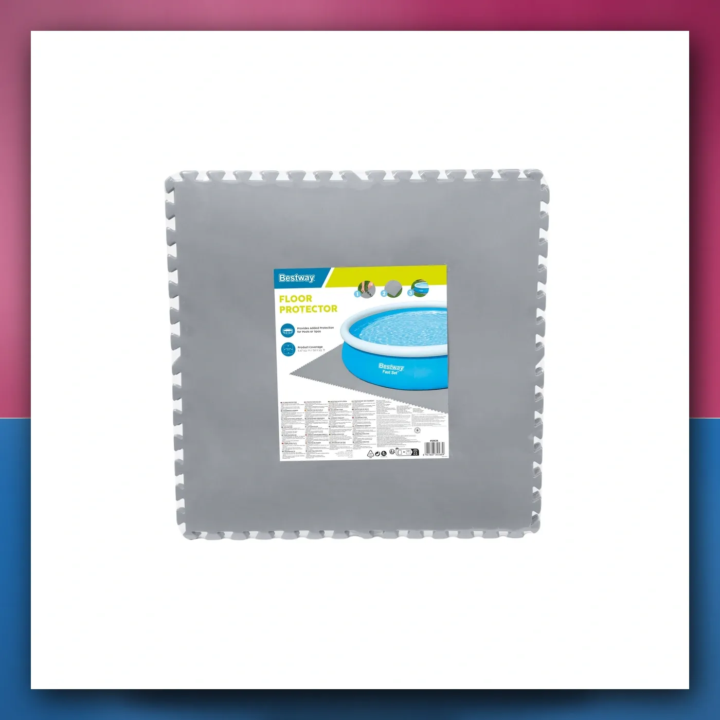 Mata Pjenasta 78 x 78 cm BESTWAY - slika 1