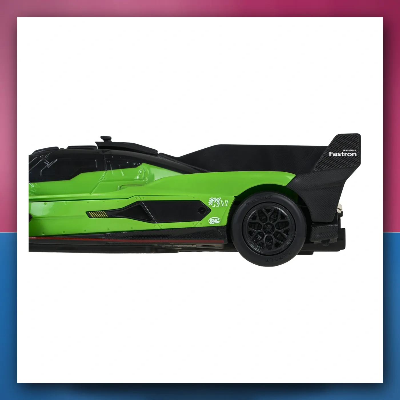 Automobil na daljinsko upravljanje Lamborghini SC63 1:24 zeleni RASTAR - slika 1
