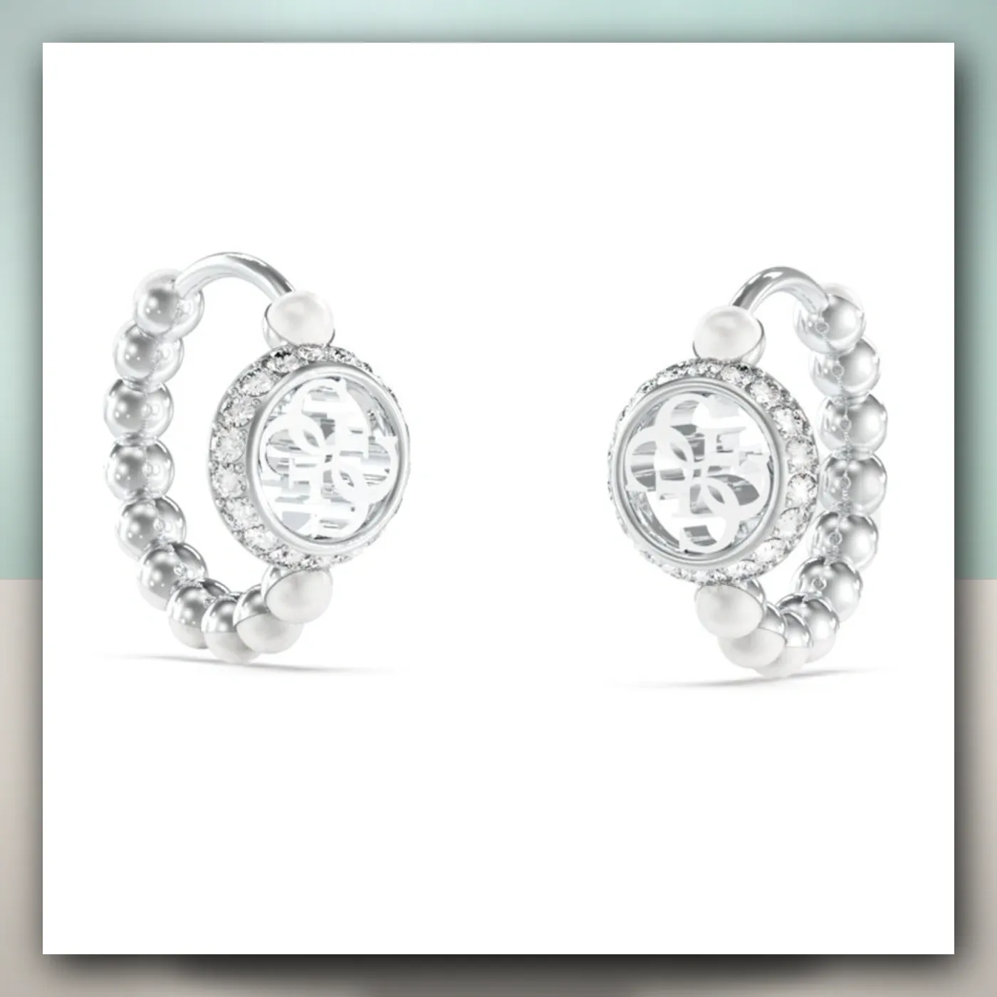 Naušnice Guess JUBE05518JWRHT/U
