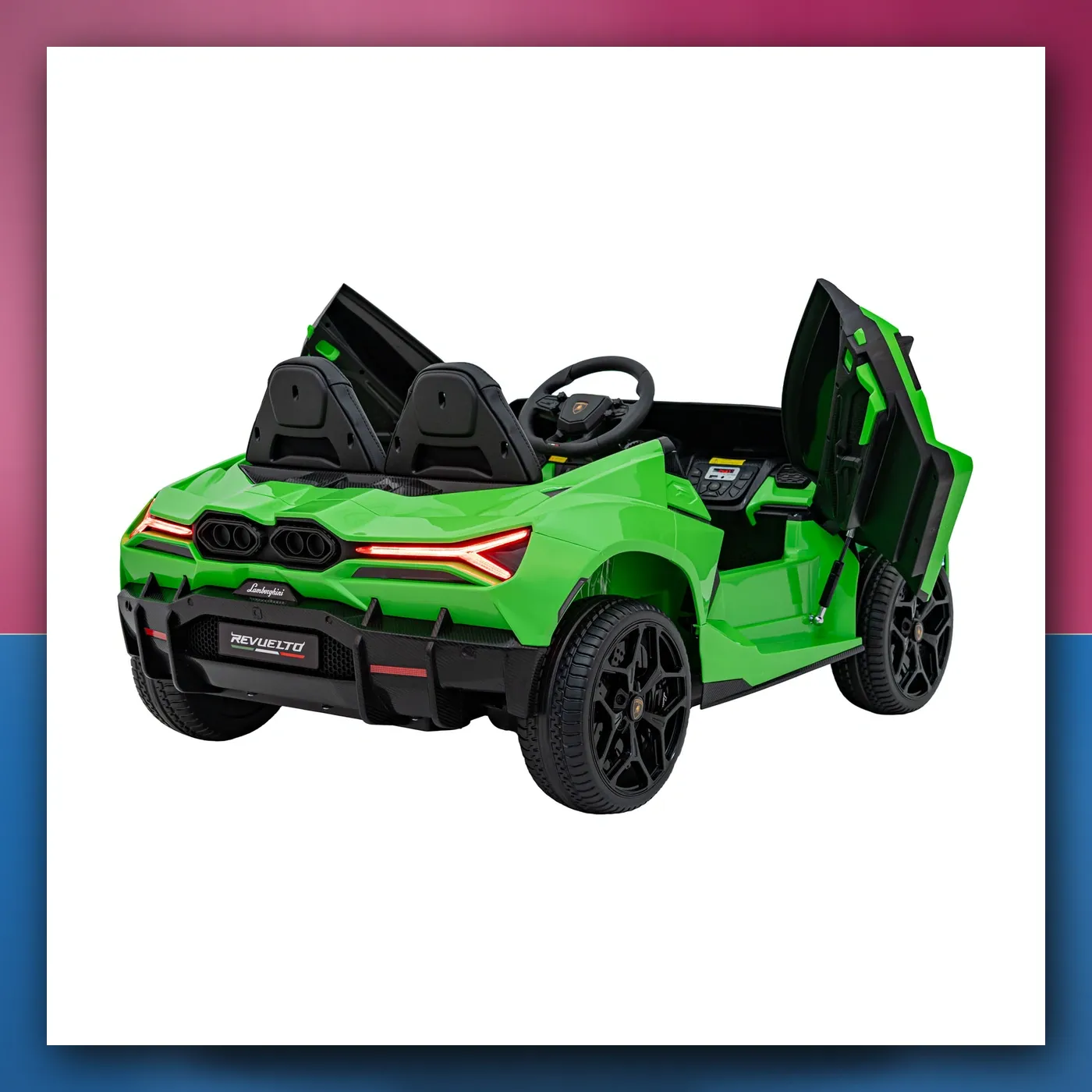 Auto na akumulator Lamborghini Revuelto XL zeleni - slika 1