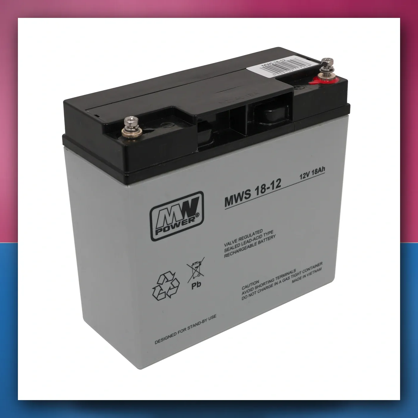 Dijelovi auta akumulator 12V / 18AH - slika 1