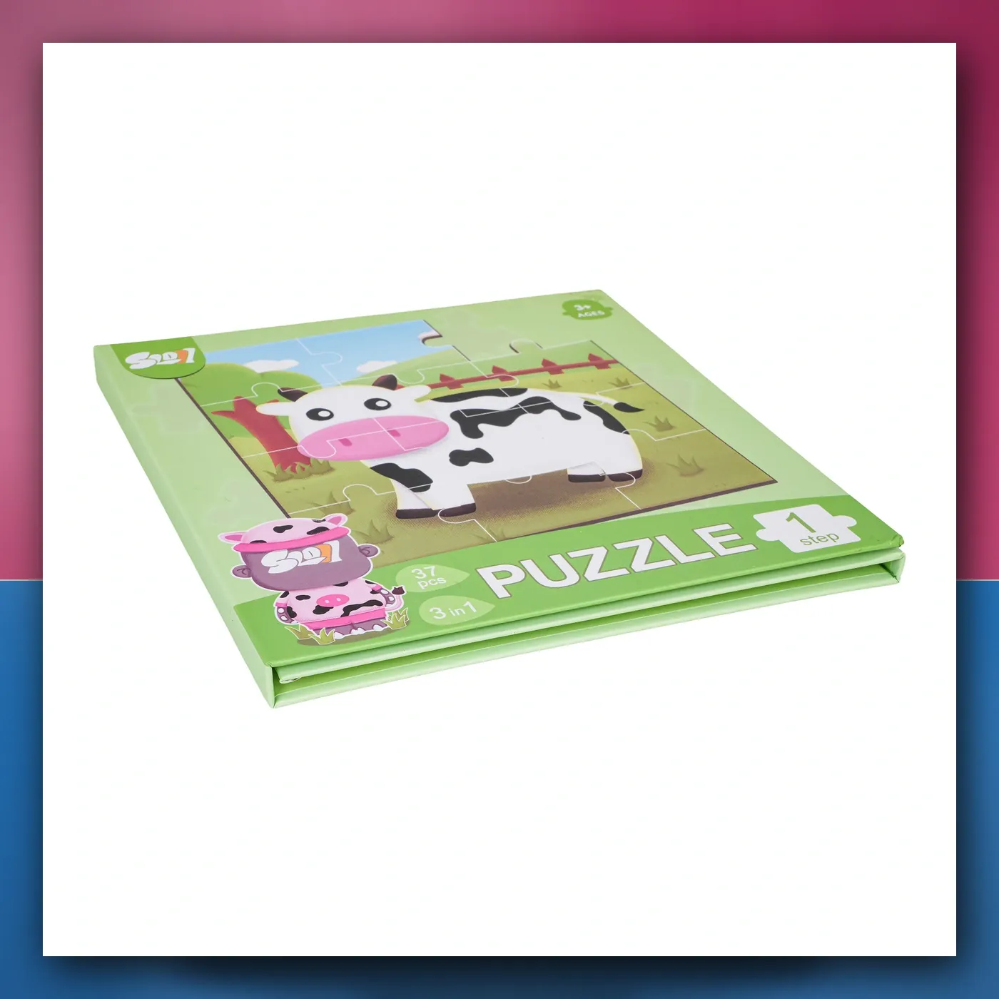 Magnetične Puzzle Životinje + Knjižica - slika 1
