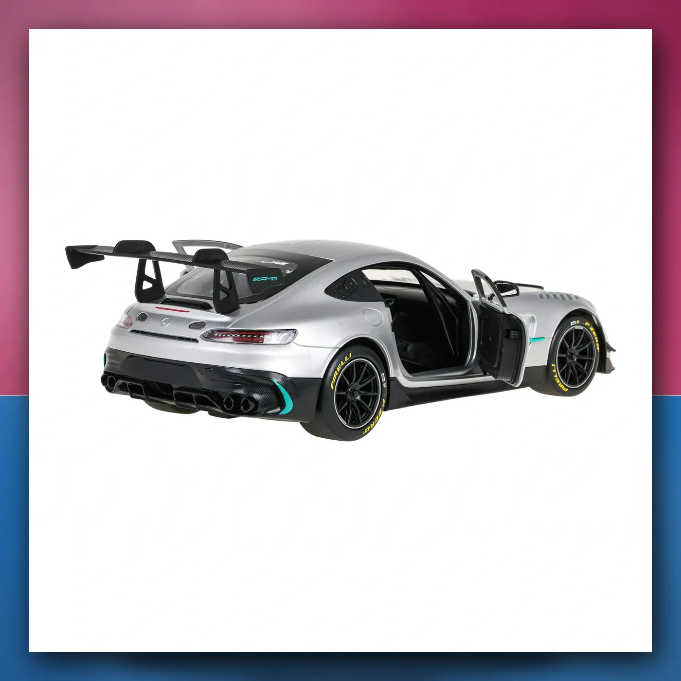 RC autić 1: 14 Mercedes - AMG GT2 Siv RASTAR - slika 1