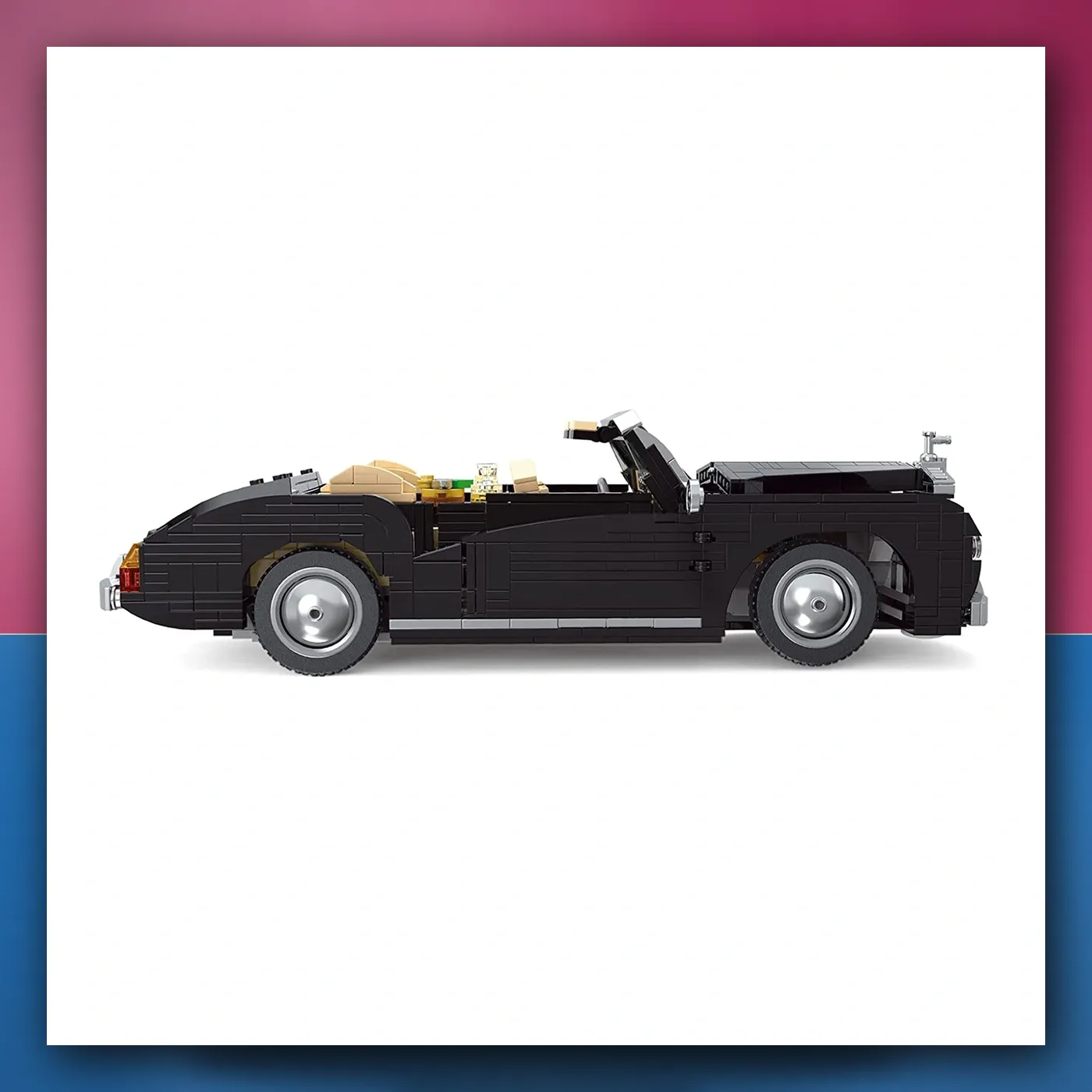 Set kockica Mali auto Retro 1096el. - slika 1