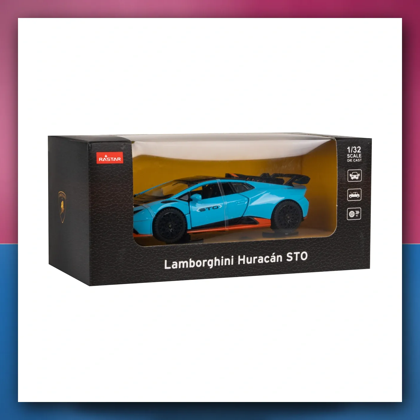 Lamborghini Huracan STO RASTAR 1:32 metalni model - slika 1