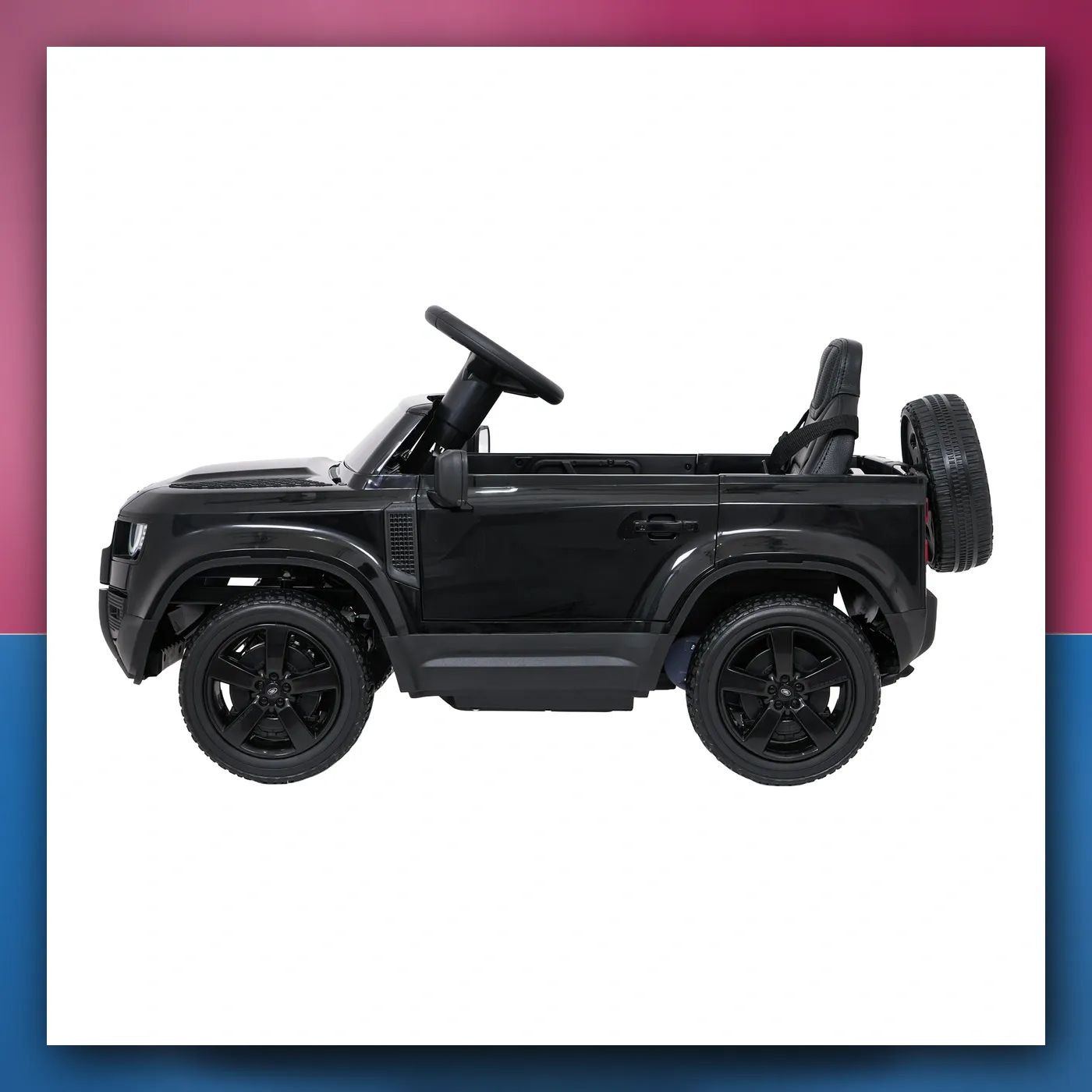 Auto na akumulator Land Rover Defender crni