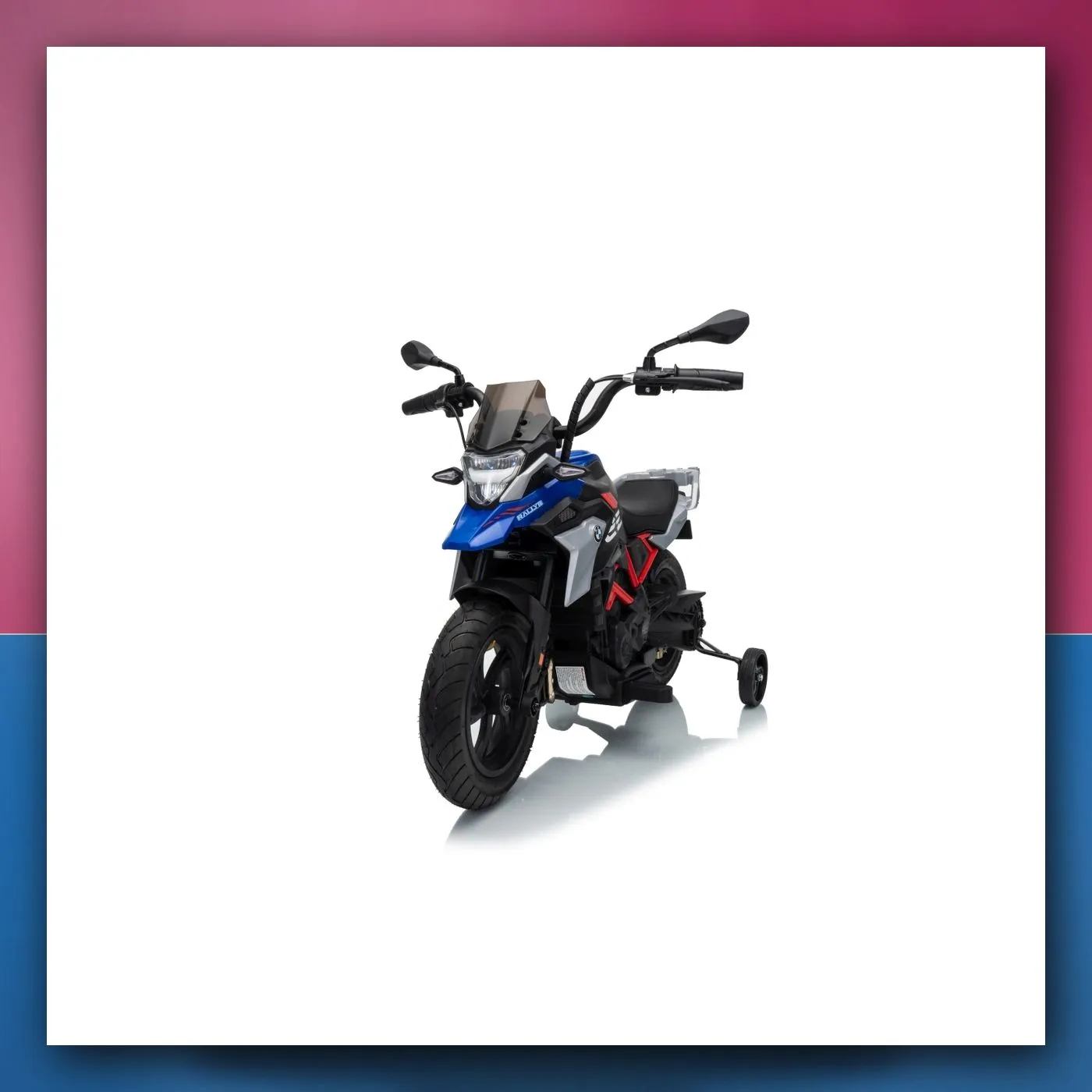Motocikl na akumulator BMW G310GS plavi - slika 1