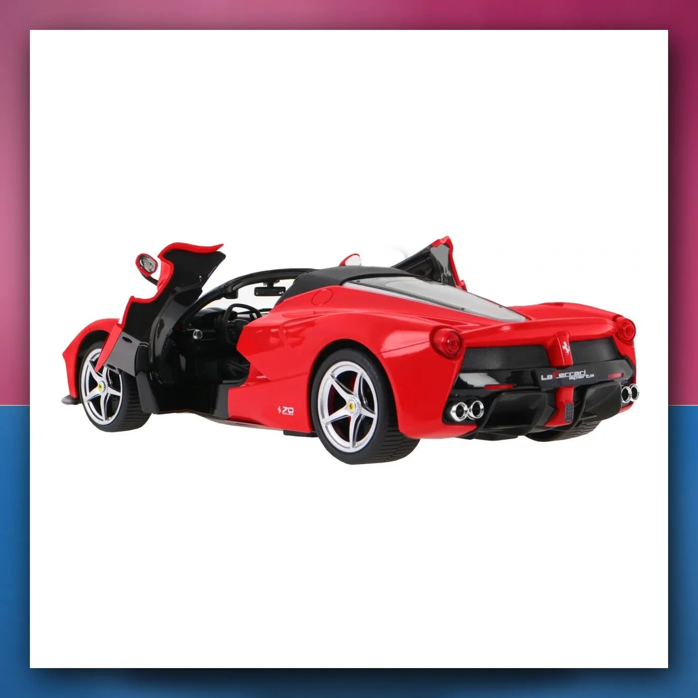Ferrari LaFerrari Aperta crveni RASTAR model 1:14 autić na daljinsko upravljanje + daljinski upravljač 2,4 GHz