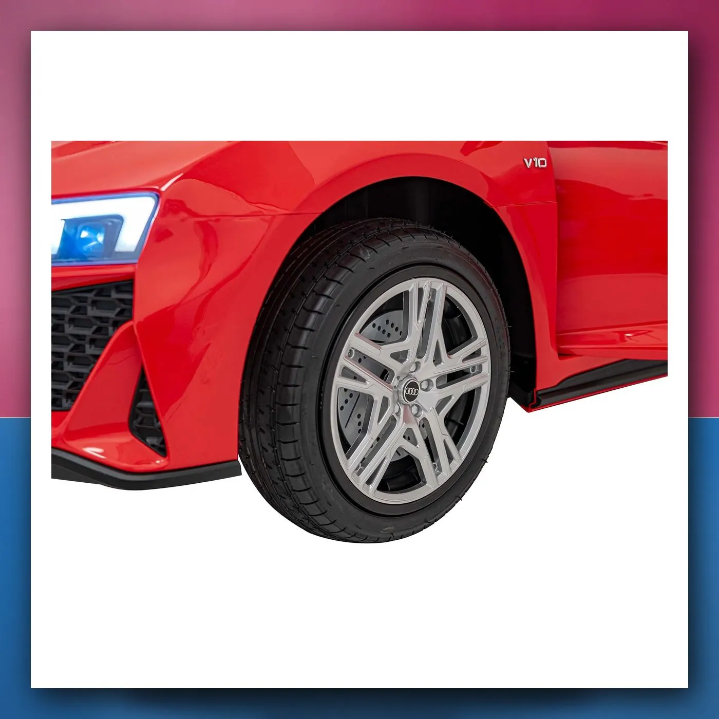 Audi Spyder R8 LIFT na akumulator, crveni