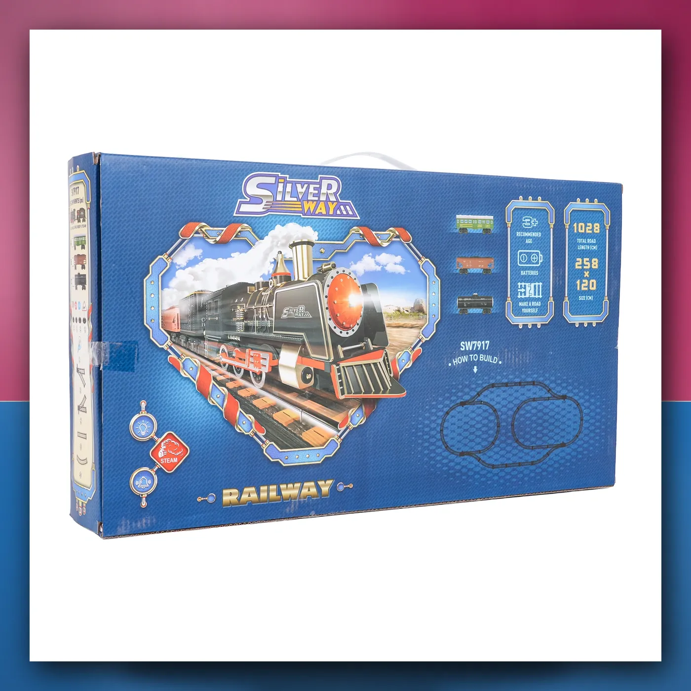 MEGA Red Retro s Funkcijom Dima, Svjetla i zvuk - slika 1