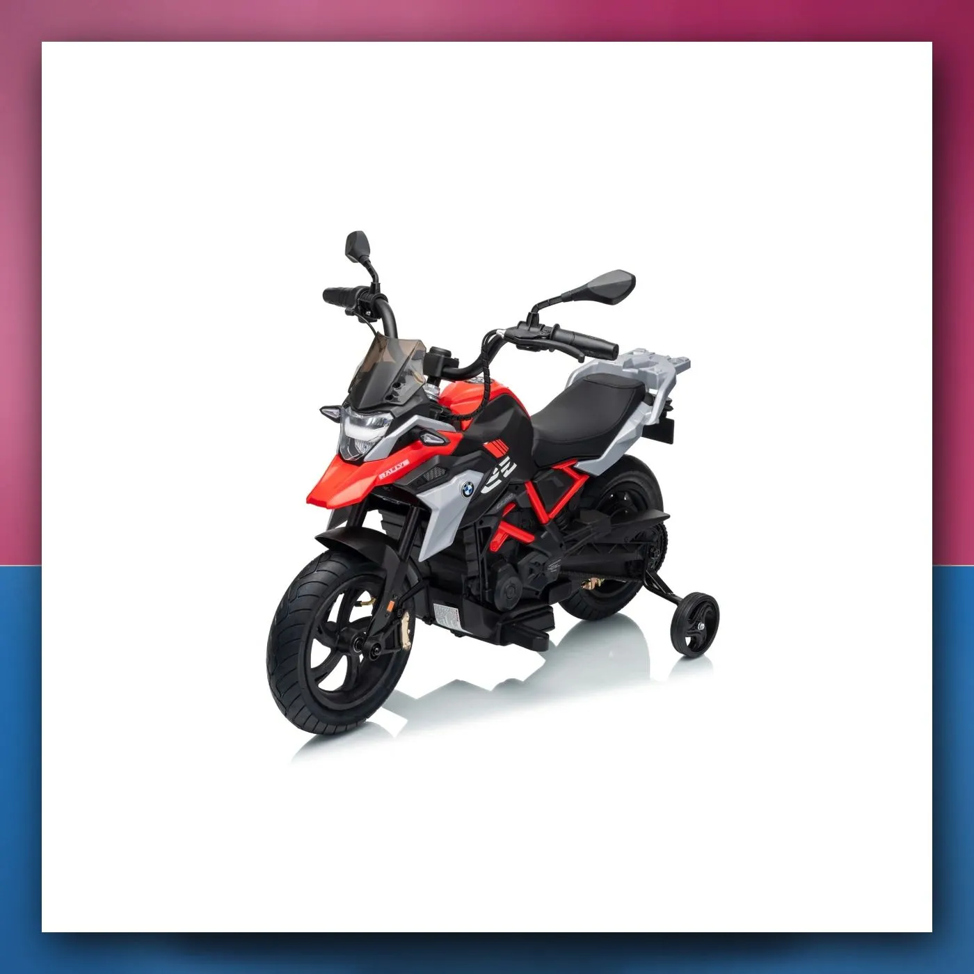 Motocikl na akumulator BMW G310GS crveni - slika 1