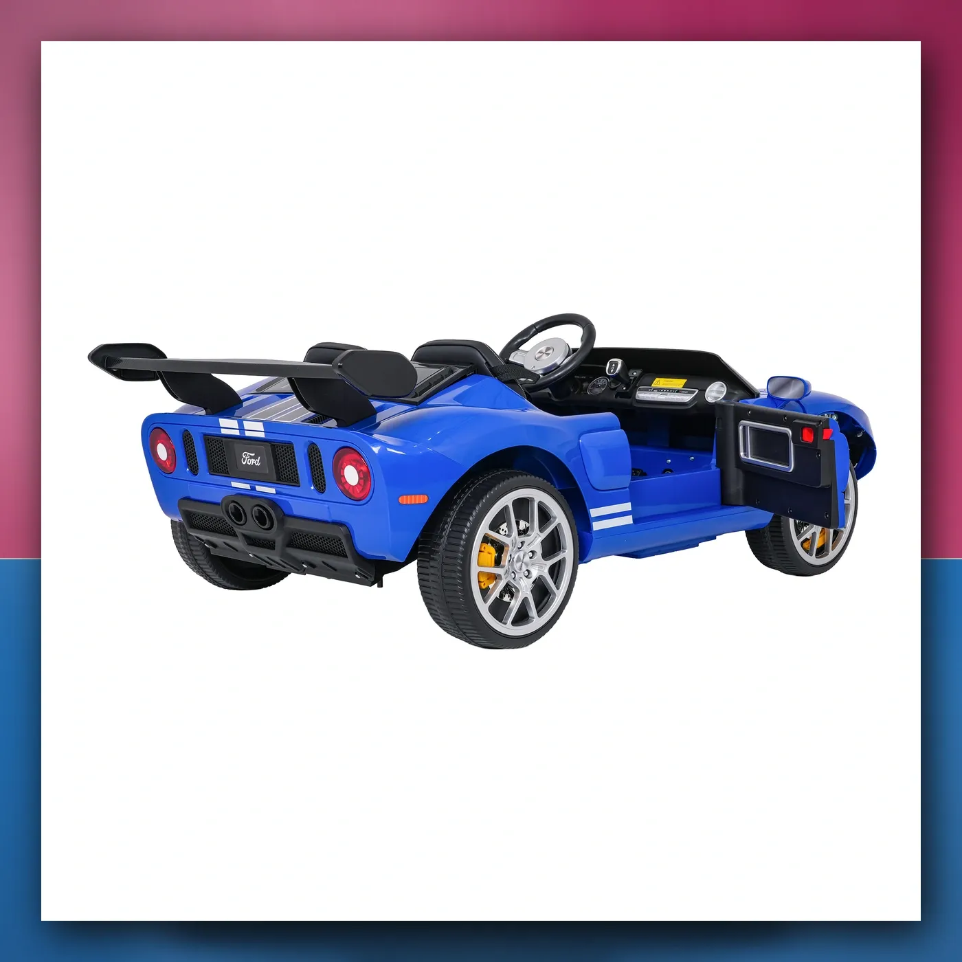 Auto na akumulator Ford GT plavi - slika 1