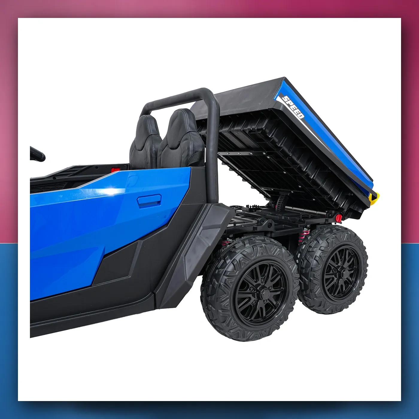 Auto na akumulator Farmer Kamion X - SNAGA plavi - slika 1