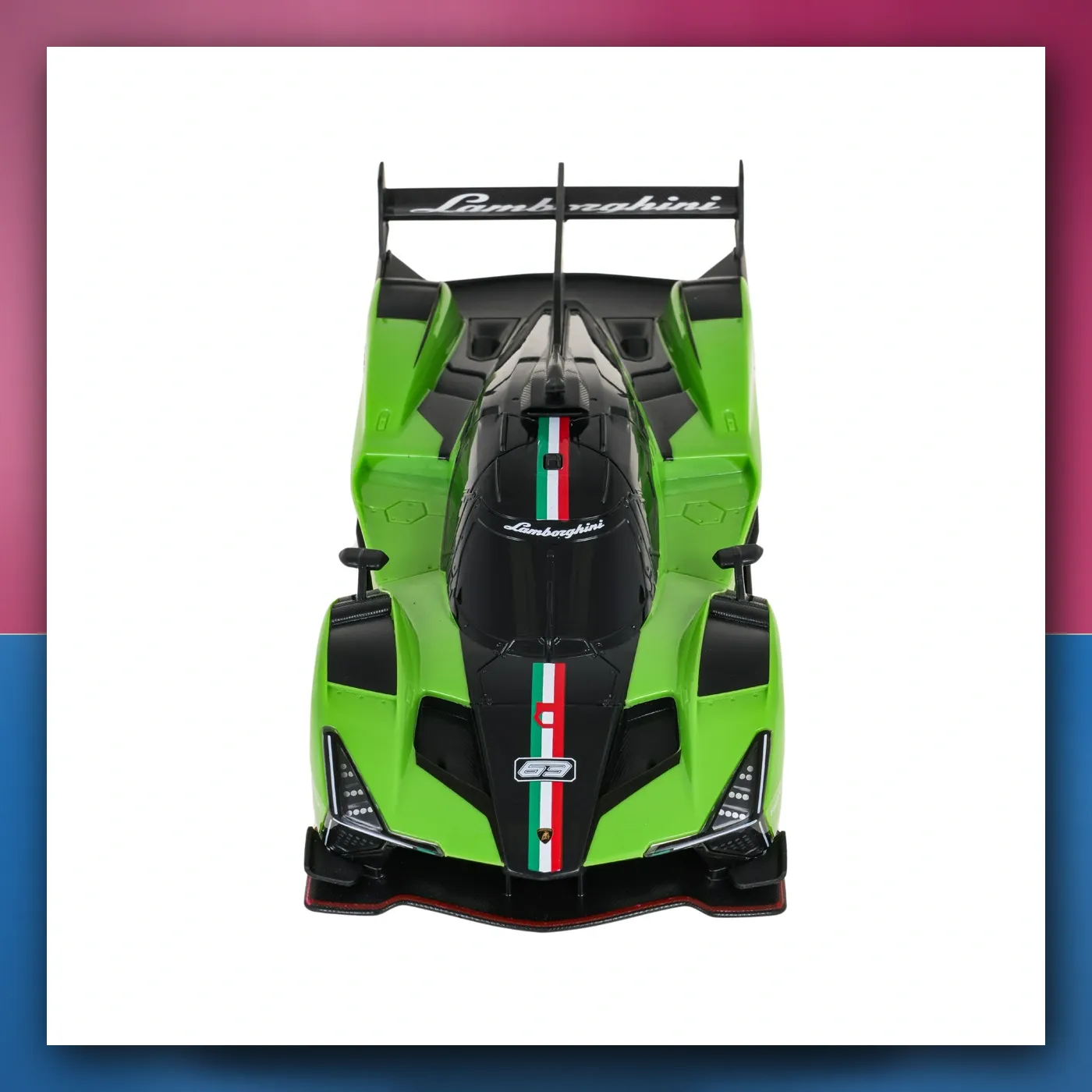 Automobil na daljinsko upravljanje Lamborghini SC63 1:24 zeleni RASTAR - slika 1