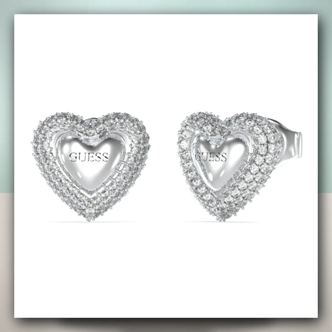 Naušnice Guess JUBE05020JWRHT/U