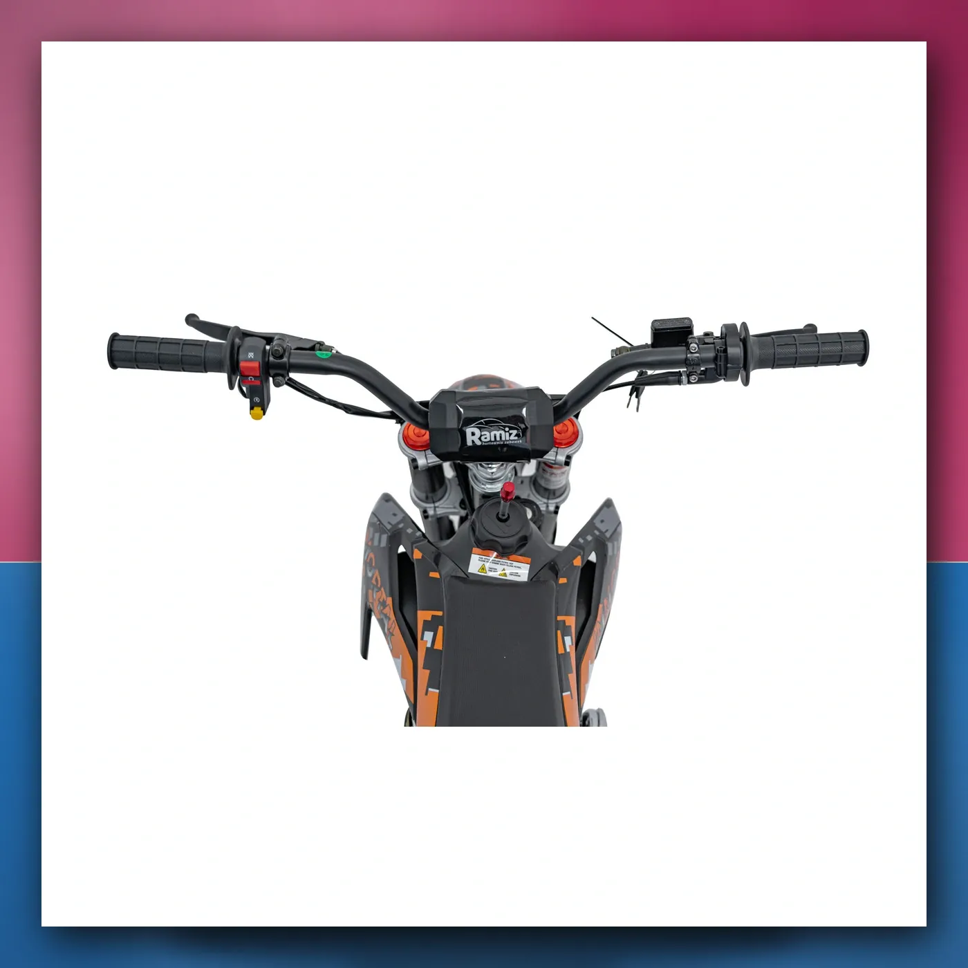 Motor na akumulator Motorni 110CM IMMORTAL narančasti Križ - slika 1