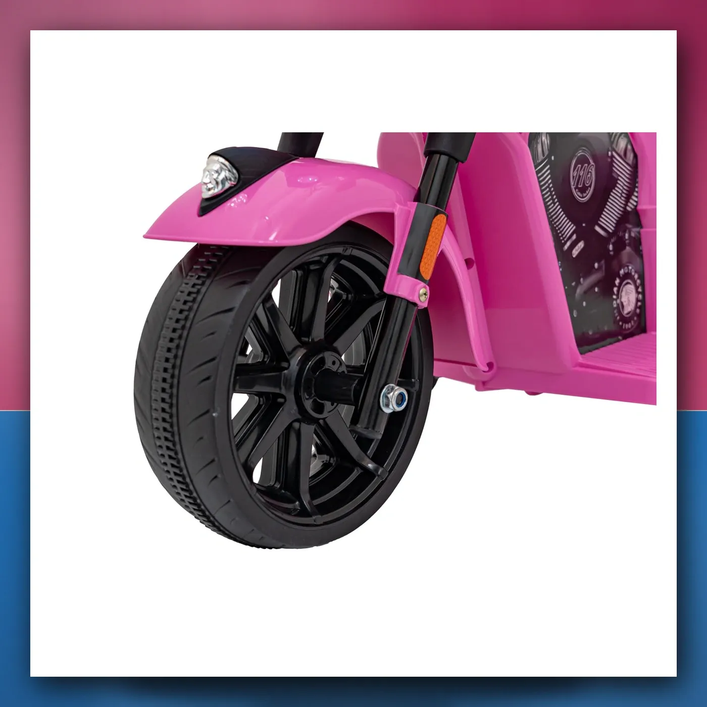 Auto na akumulator Sjekira INDIAN rozi - slika 1
