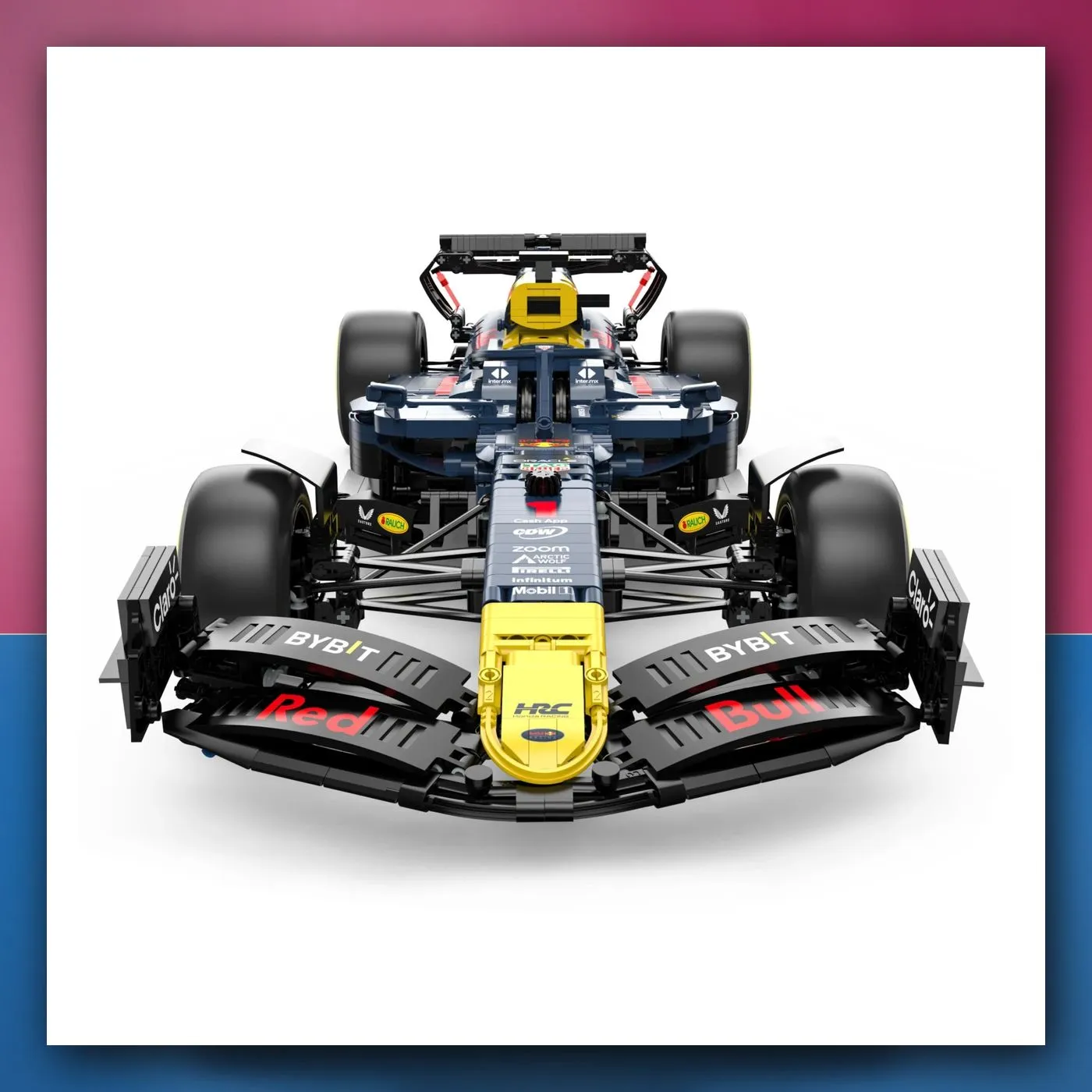 Bolid na daljinsko upravljanje Red Bull F1 RB19 Body Kit 1:16 plavi RASTAR