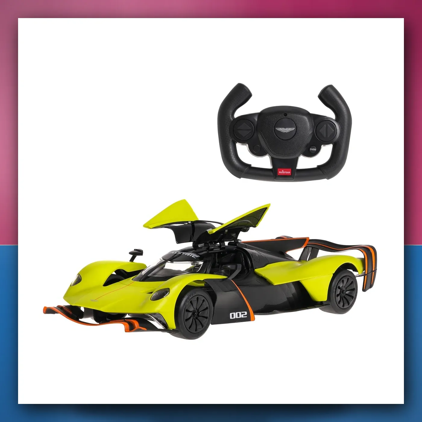 R / C 1: 14 Aston Martin Valkyrie AMR Pro zeleni RASTAR - slika 1