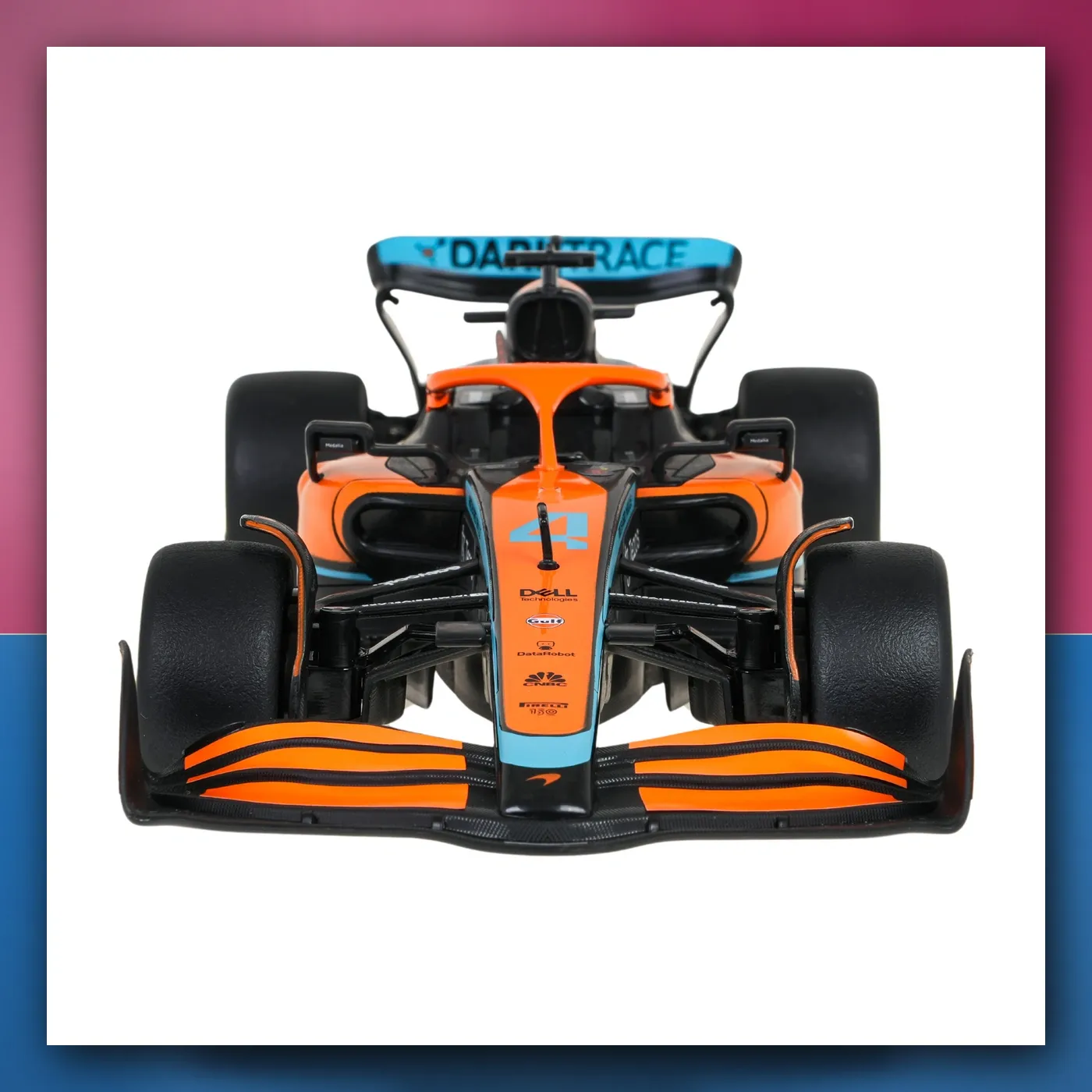 Metalni automobil McLaren F1 MCL36 1:24 narančasti RASTAR
