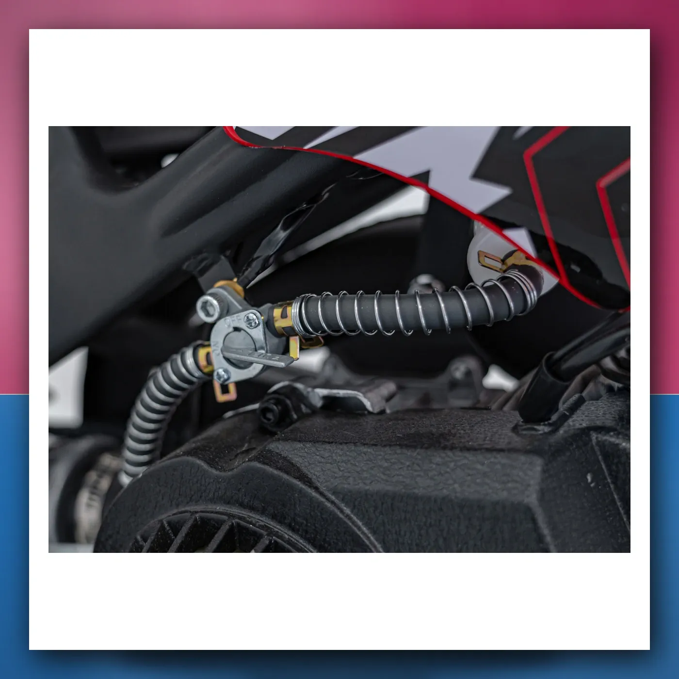 Motor na akumulator Motorni 49CC STORM crveni - slika 1