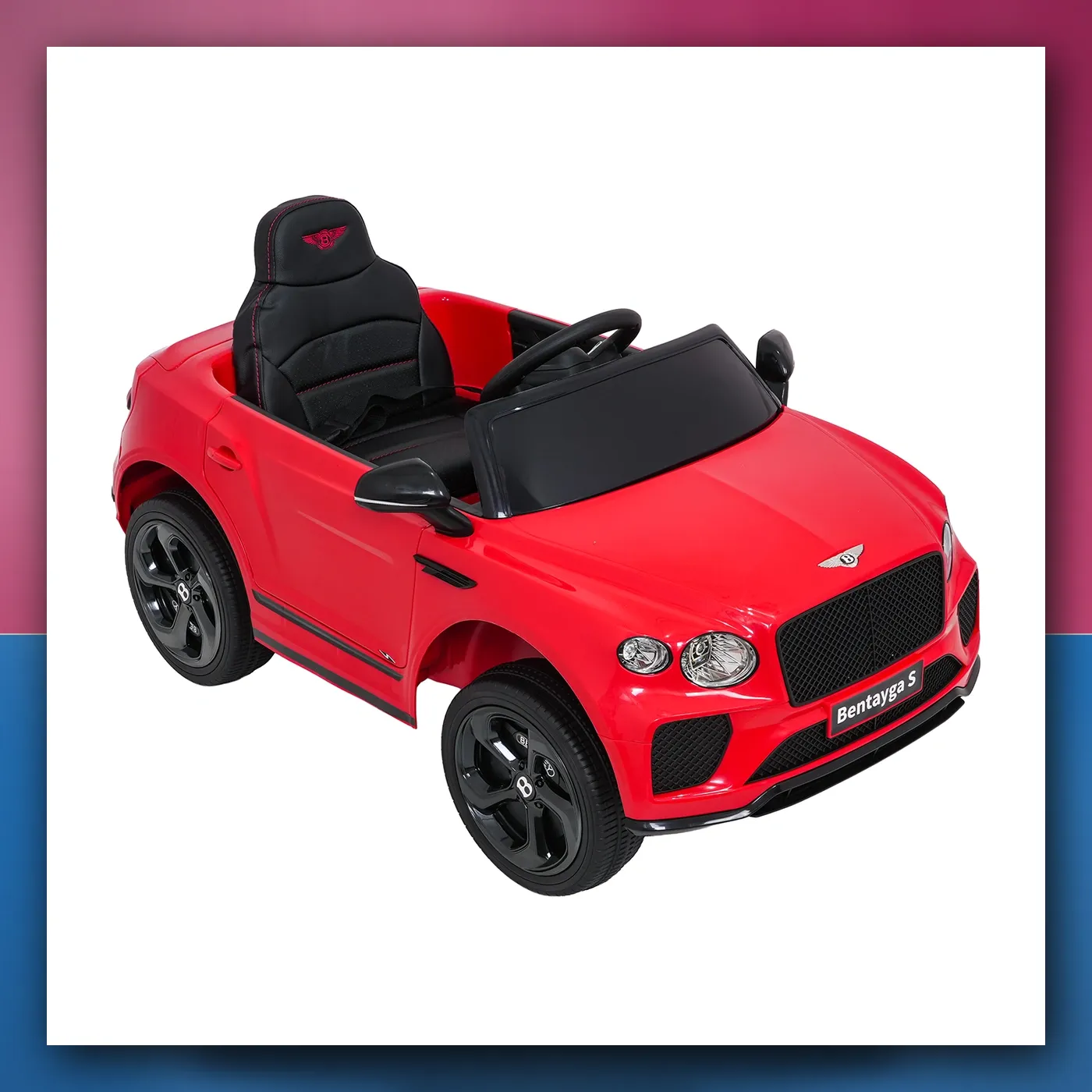 Auto na akumulator Bentley Bentayga S crveni - slika 1