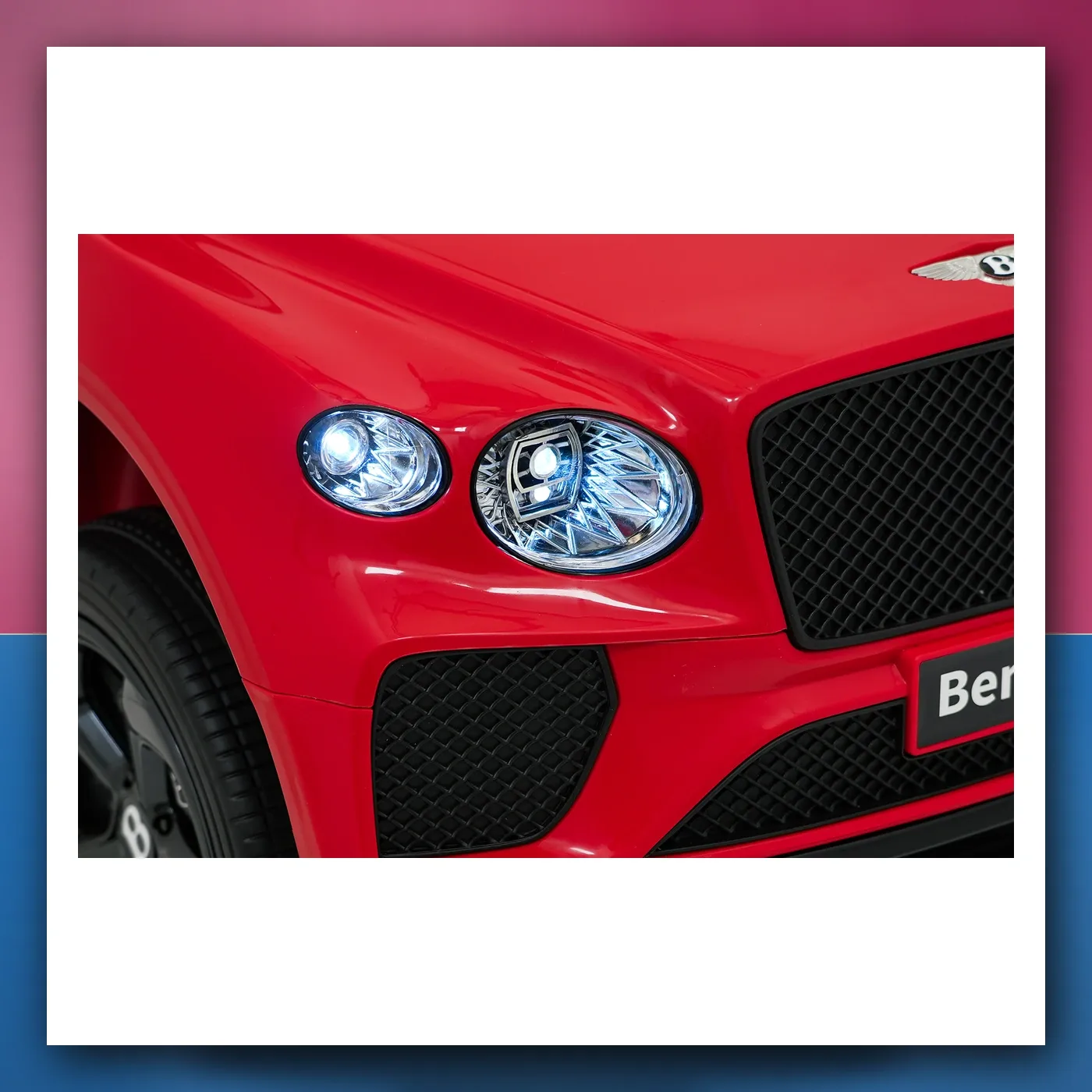 Auto na akumulator Bentley Bentayga S crveni - slika 1
