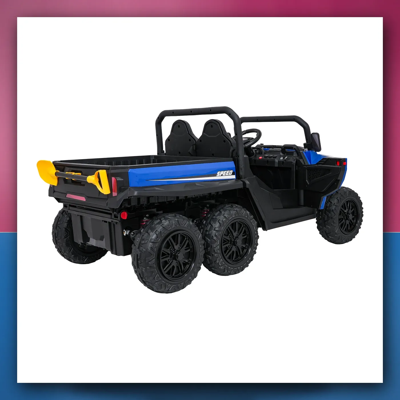 Auto na akumulator Farmer Kamion X - SNAGA plavi - slika 1