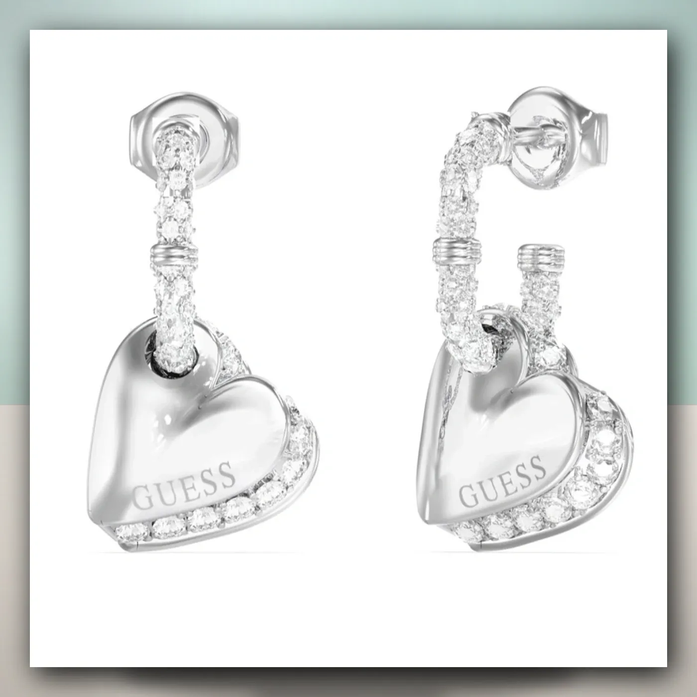 Naušnice Guess JUBE06076JWRHT/U