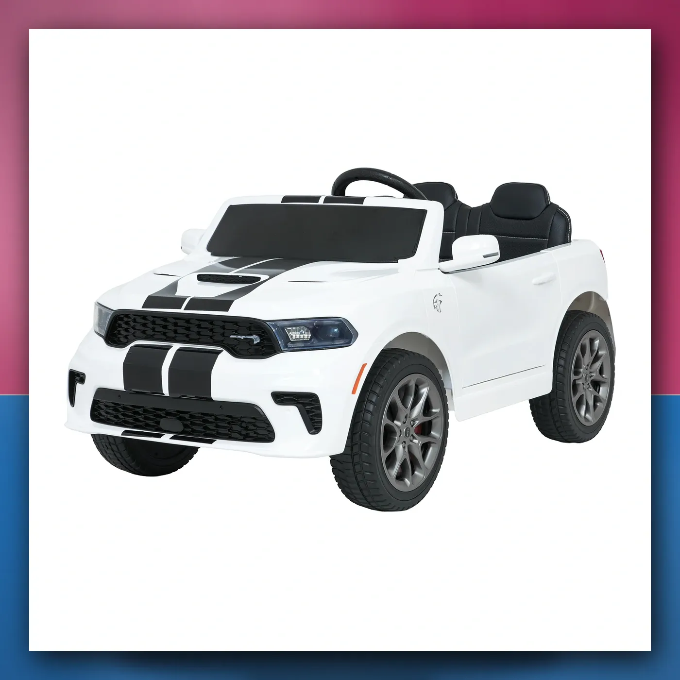 Auto na akumulator Dodge Durango bijeli - slika 1
