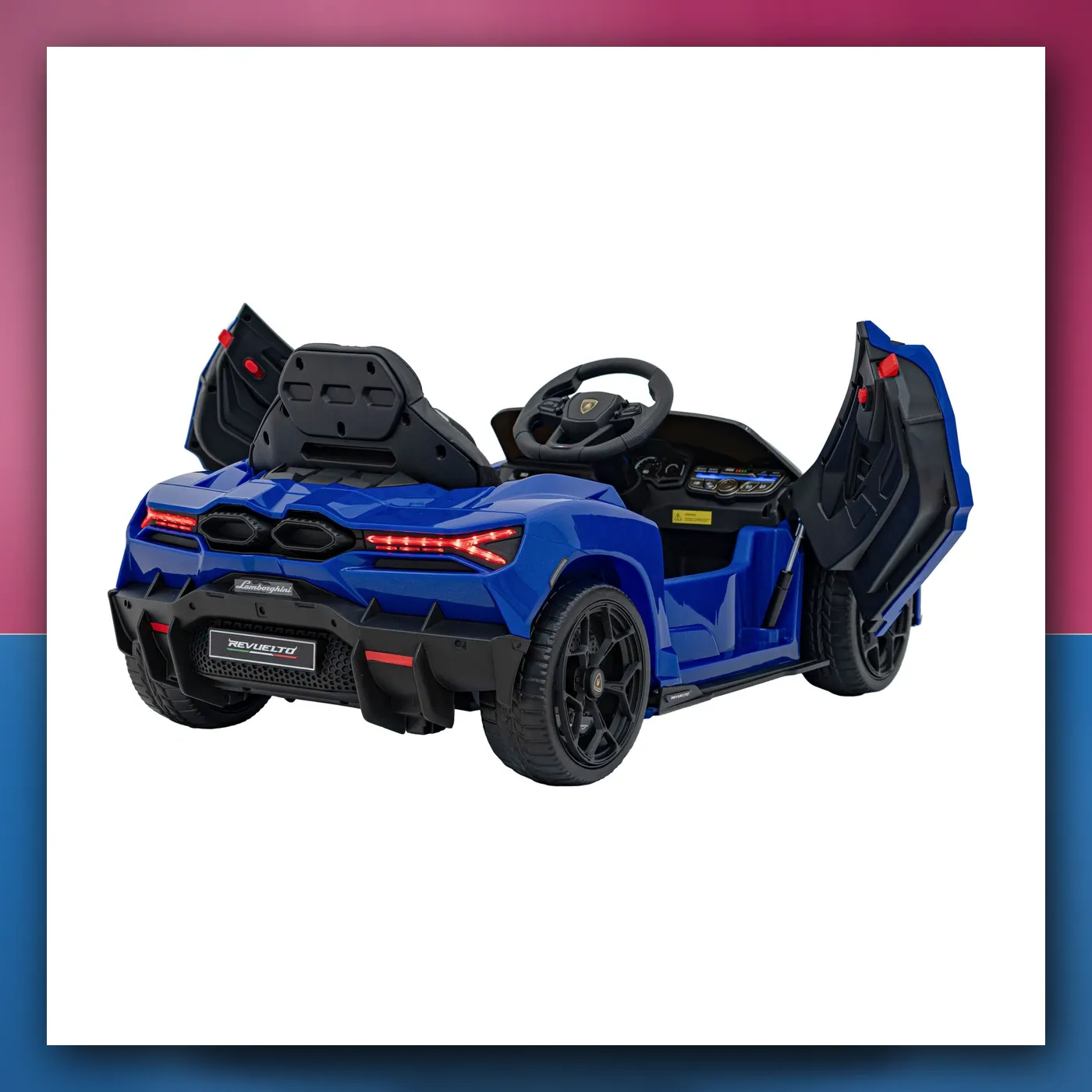 Auto na akumulator Lamborghini Revuelto plavi - slika 1