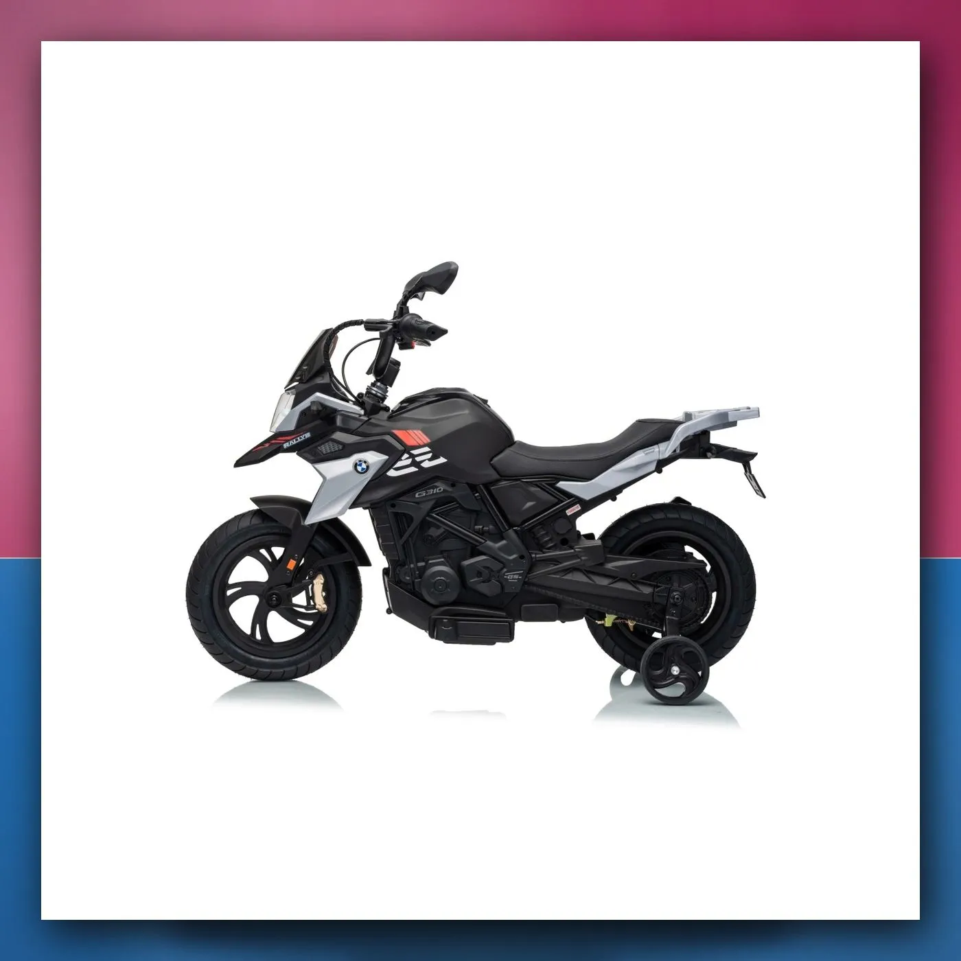 Motocikl na akumulator BMW G310GS crni - slika 1