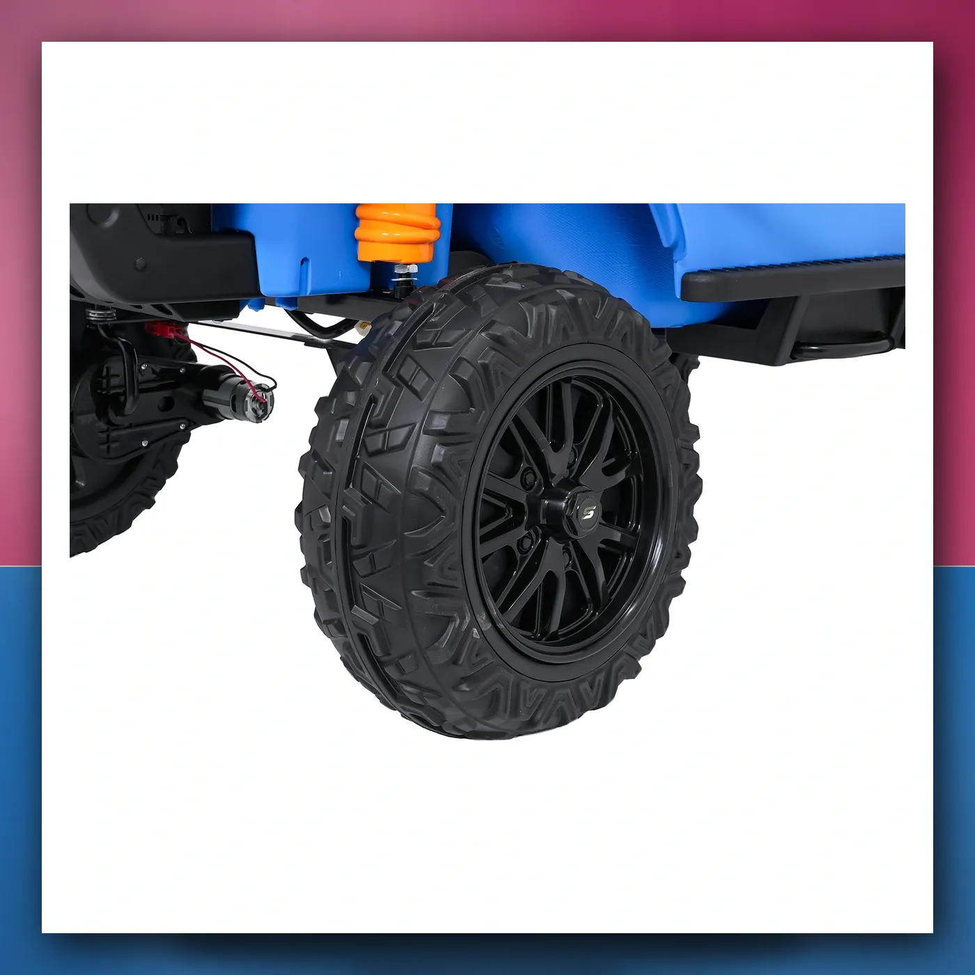 Auto na akumulator Jeep Monster plavi - slika 1