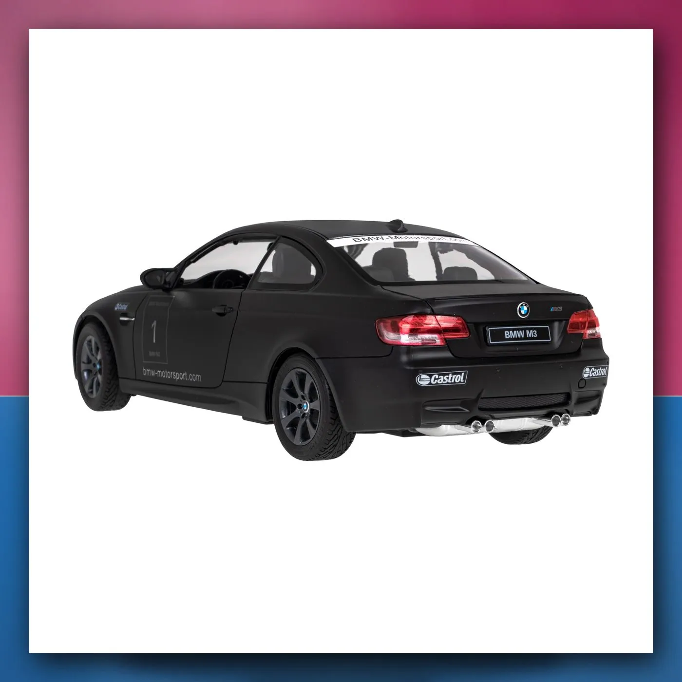 RC BMW M3 crni RASTAR 1:14 + daljinski upravljač 2,4 GHz