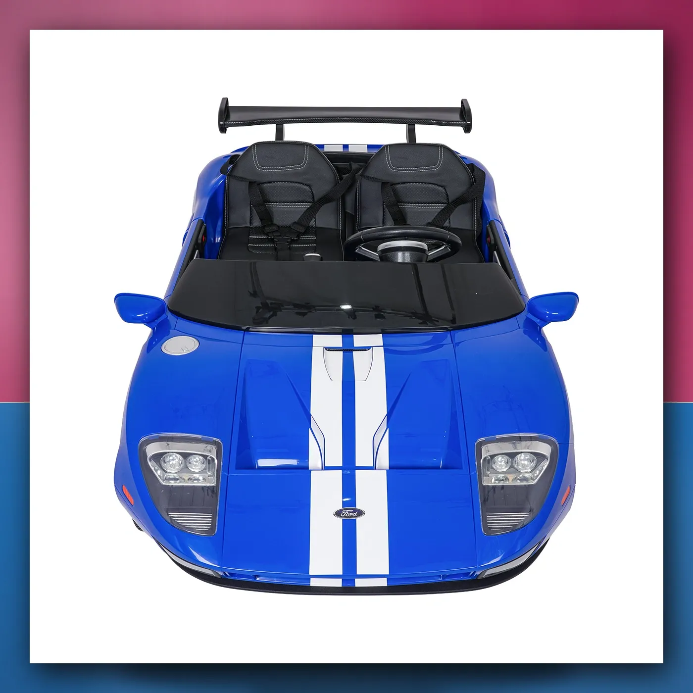 Auto na akumulator Ford GT plavi - slika 1