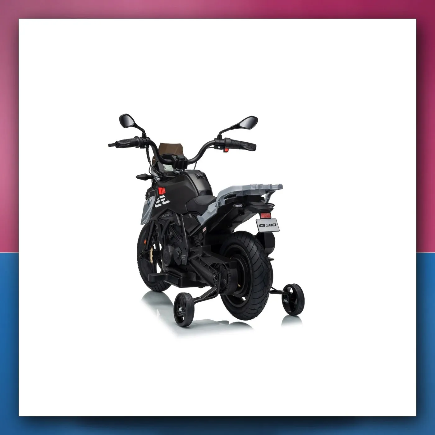 Motocikl na akumulator BMW G310GS crni - slika 1