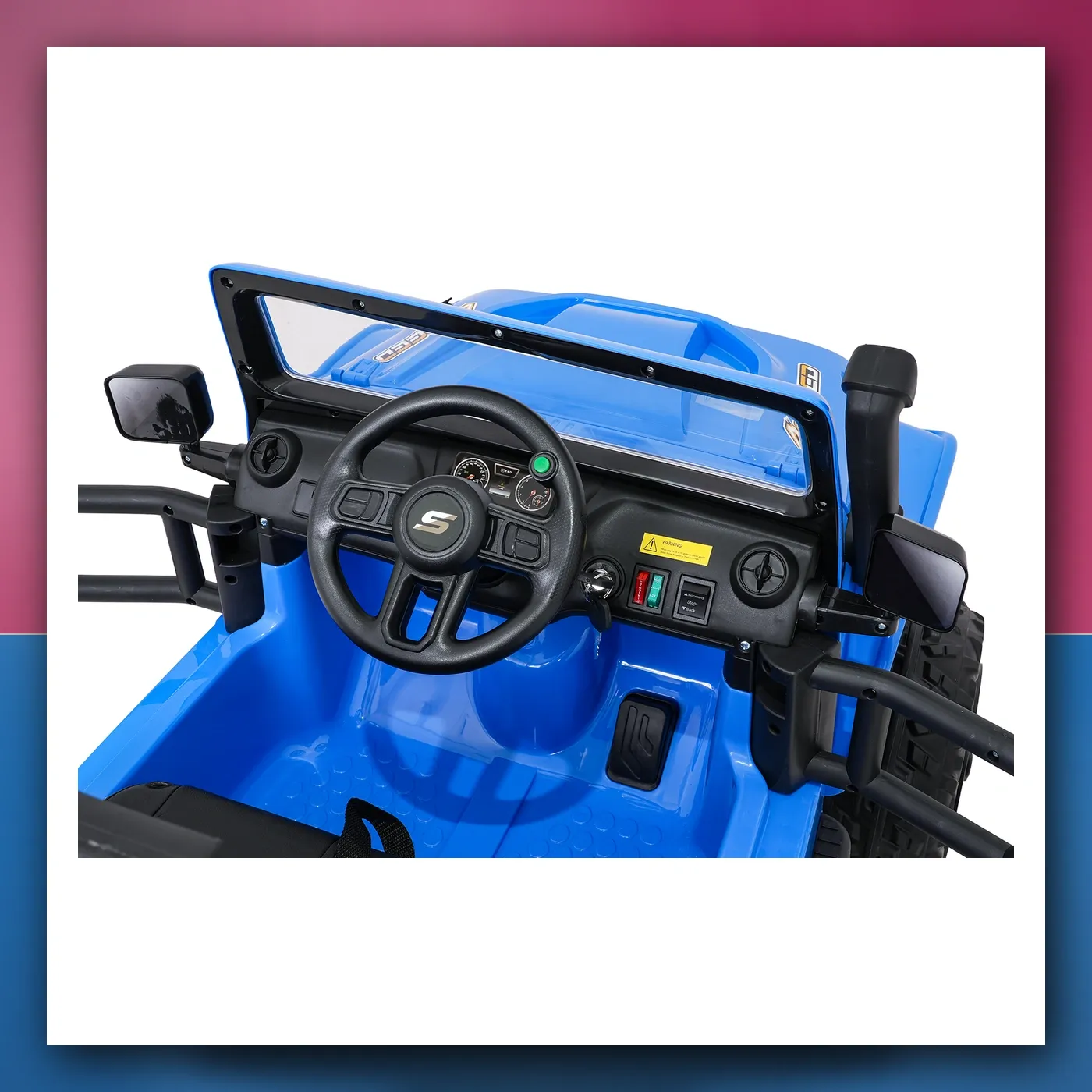 Auto na akumulator Jeep Monster plavi - slika 1