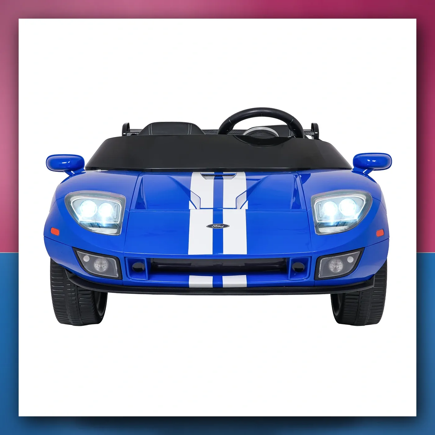 Auto na akumulator Ford GT plavi - slika 1