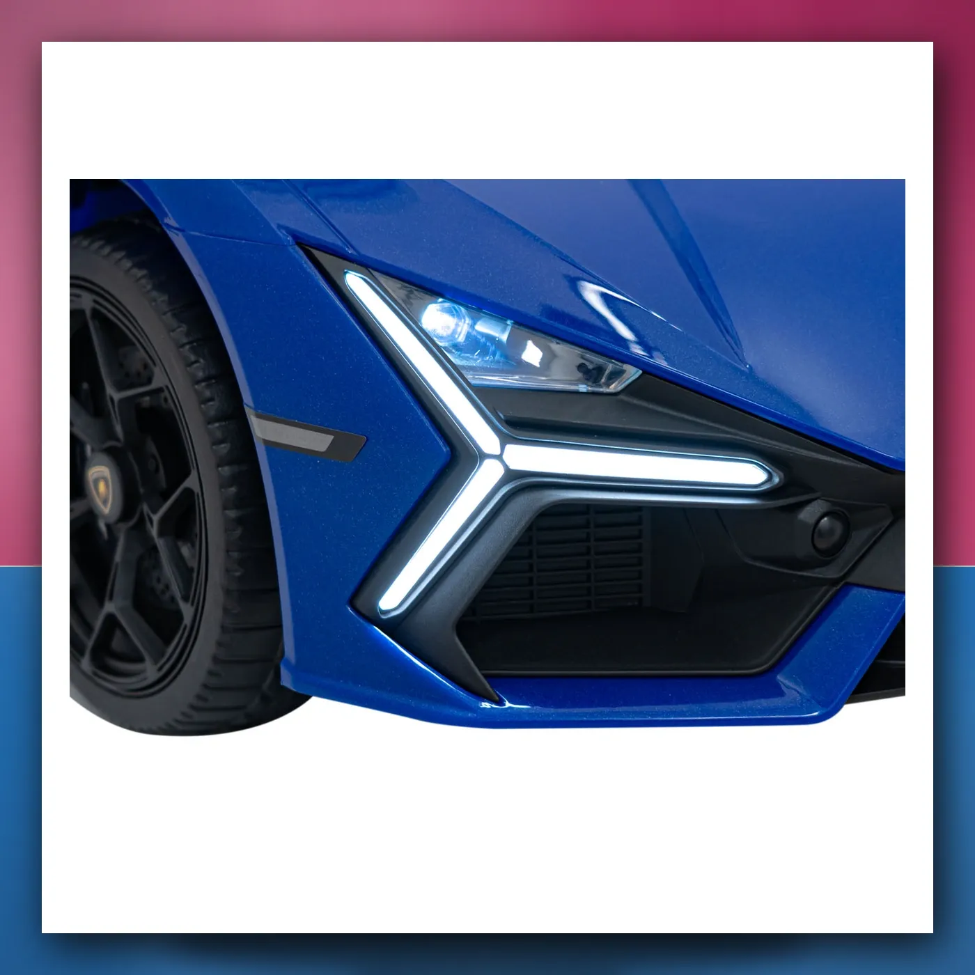 Auto na akumulator Lamborghini Revuelto plavi - slika 1