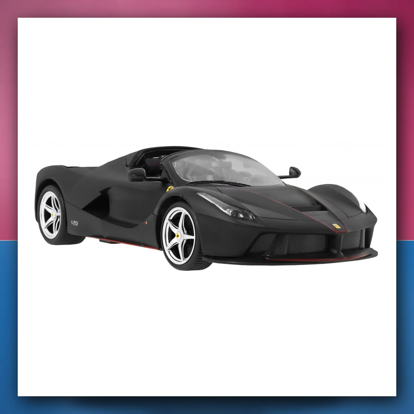 Ferrari LaFerrari Aperta crne RASTAR model 1: 14 Auto na daljinsko upravljanje + daljinski upravljač 2, 4 GHz - slika 1
