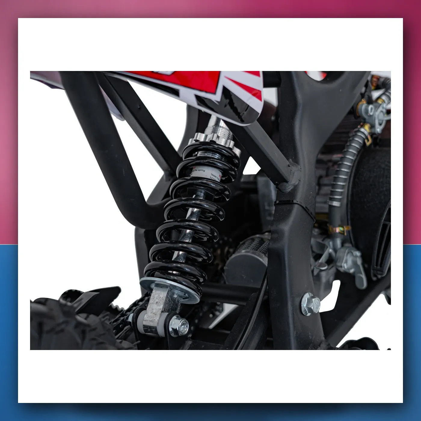 Motor na akumulator Motorni 49CC STORM crveni - slika 1